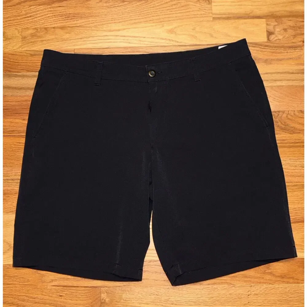 Under Armour 9” Performance Golf Shorts Men’s Size 40 Black Quick Dry Summer - Picture 1 of 6